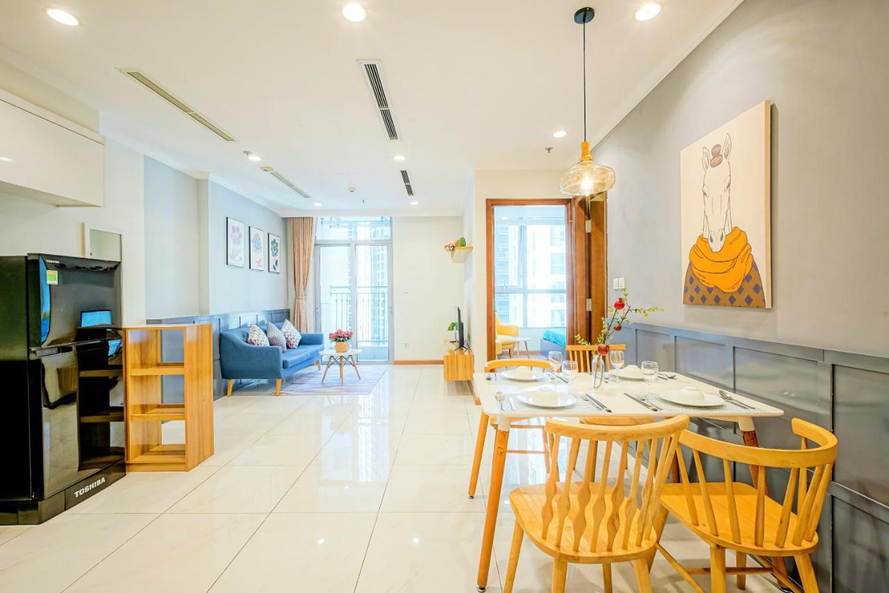 Mott Haven Apart - Vinhomes Central Park, Landmark 81 Area & Ice Rink Ho-Chi-Minh-Stadt Exterior foto