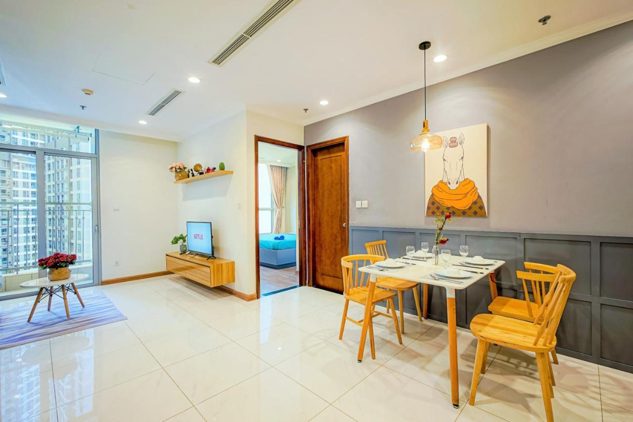 Mott Haven Apart - Vinhomes Central Park, Landmark 81 Area & Ice Rink Ho-Chi-Minh-Stadt Exterior foto