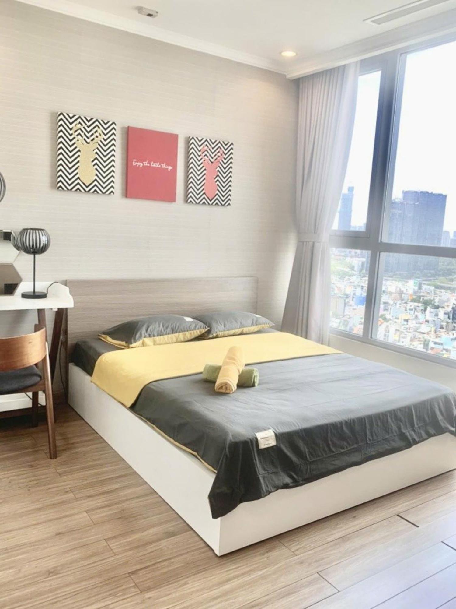 Mott Haven Apart - Vinhomes Central Park, Landmark 81 Area & Ice Rink Ho-Chi-Minh-Stadt Exterior foto